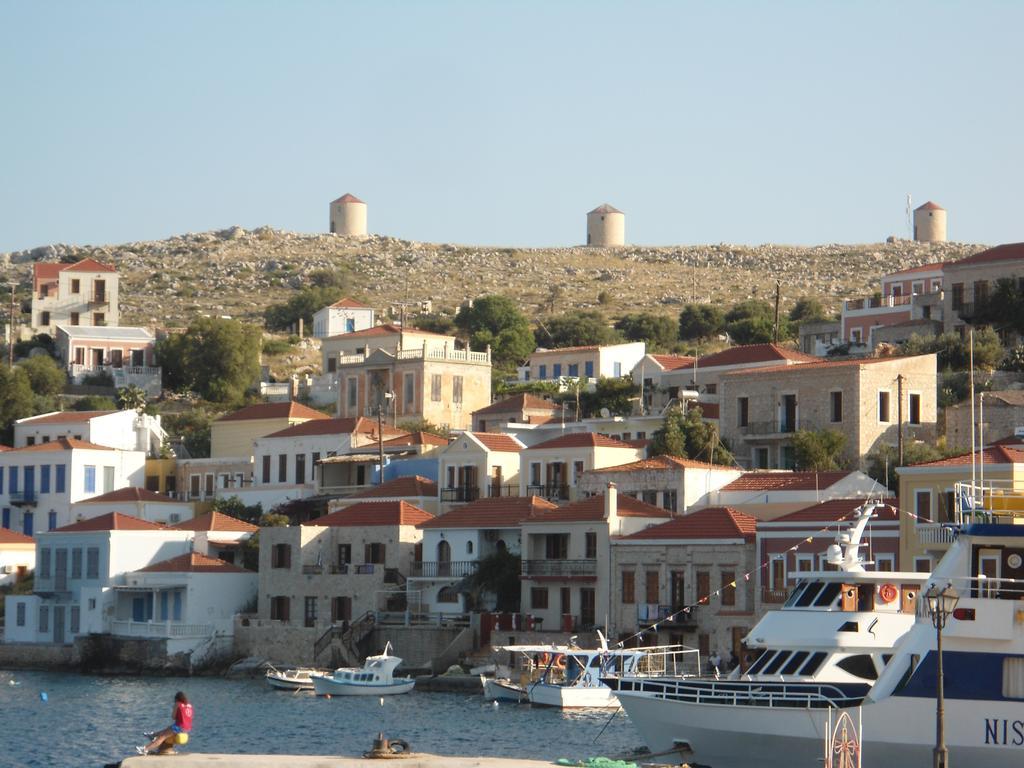 Mika'S House Villa Chalki Town Ruang foto